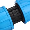 4 Pcs 25Mm Water Pipe Connector, PE Plastic 25mm to