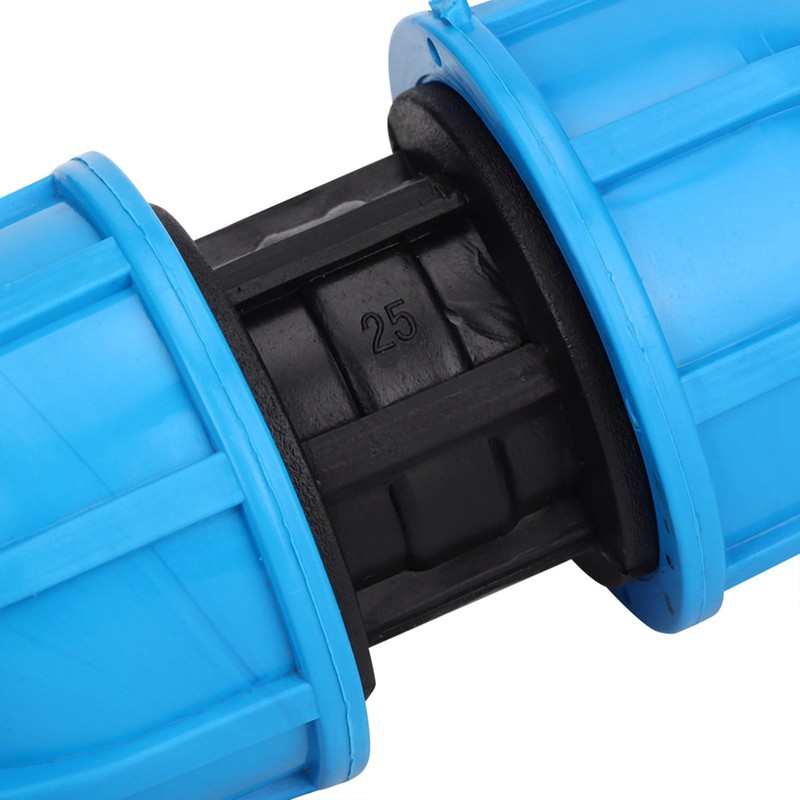 4 Pcs 25Mm Water Pipe Connector, PE Plastic 25mm to