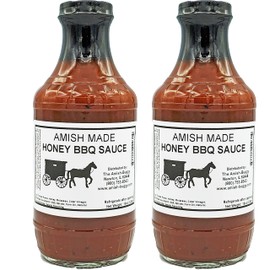 Amish Made BBQ Sauce (Honey (2 Jars))