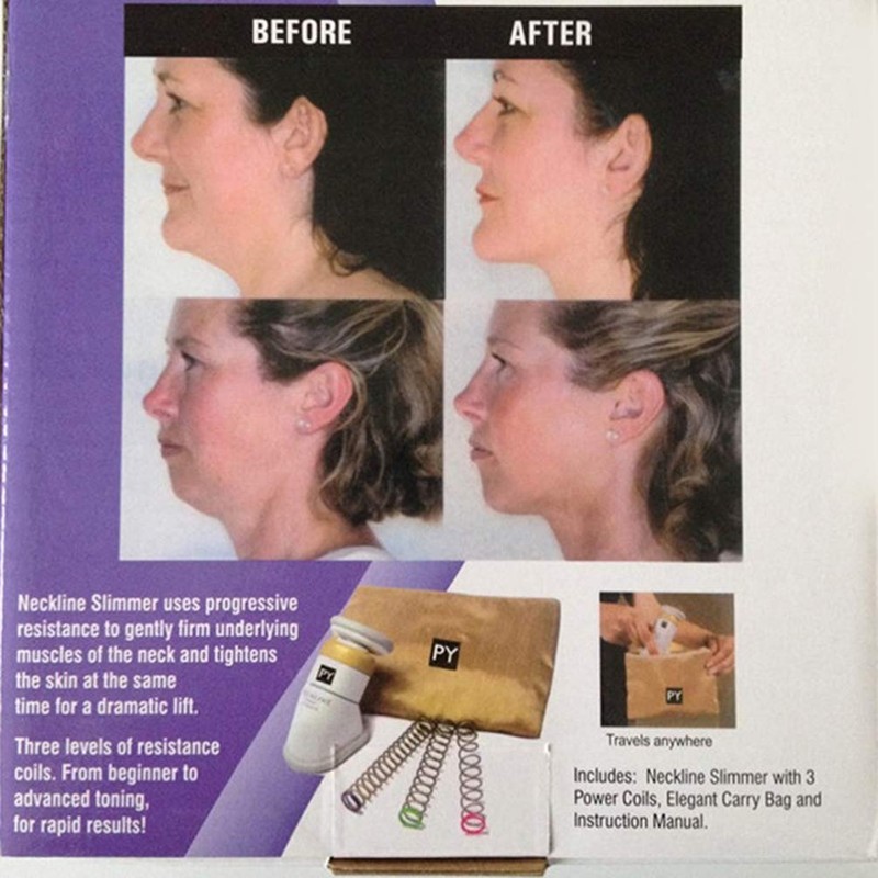 HEALLILY Massager for Face and Neck with Double Chin to