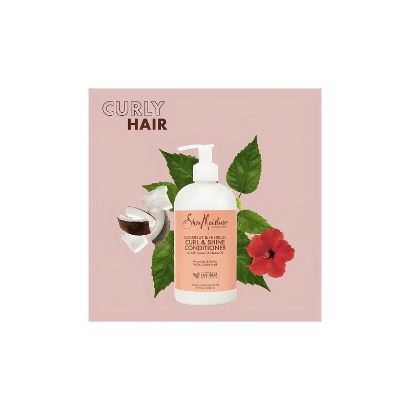Acondicionador Shea Moisture Coconut Hibiscus 384ml