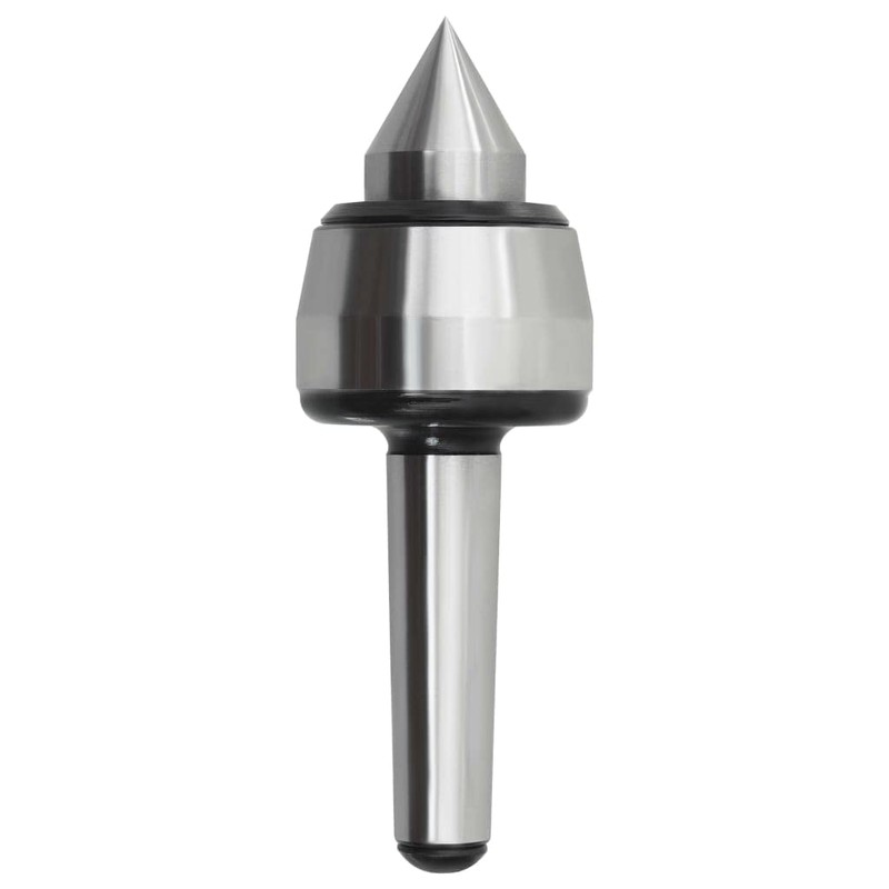 vidaXL MT2 Revolving Live Center - High Precision Durable Steel