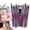 Lurrose Juego de 15 Brochas de Maquillaje y Uso Profesional