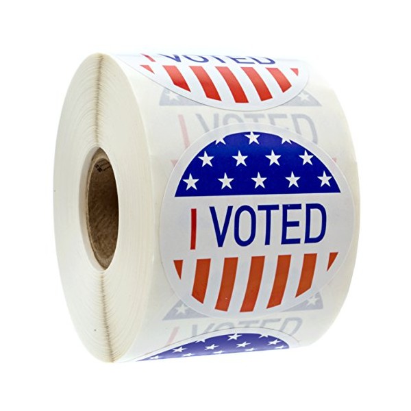 I Voted Stickers/500 Election Voting Stickers