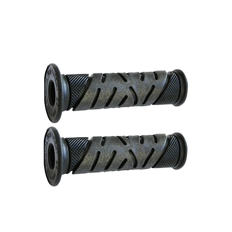 Pro Grip Model 719 Dual Density Black/Titanium Grips (PA0719OENE02)