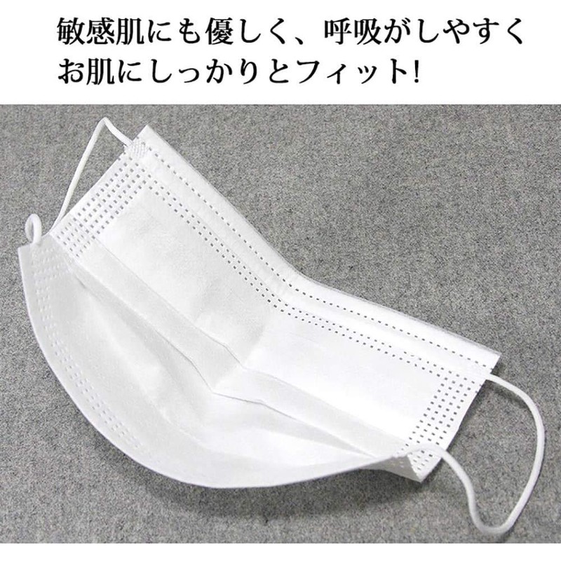 150 Masks in Box 3 Boxes Triple Layer Masks Non-Woven