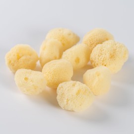 Toysfan Natural Sea Sponge Silk, Size 4, Approx. 1.6 inches (4 cm), 10 Pieces, SS Size, Professional Specifications, Absorbency, Durable, Sanitary, Fine Texture and Gentle Touch Sea Sponge for Women