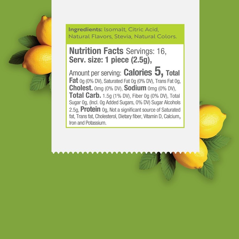 Stevita Harmony Grown Hard Candy, Lemon Balm - 6 Pack