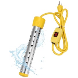 MMSZHL Calentador de Agua de Inmersión, Calentador de Agua Sumergible 1500 W, con Control de Interruptor y Control Inteligente de Temperatura, calentador de agua portátilpara Bañera, Piscina, Etc.