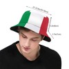 Funny Italy Flag Italian Flag Bucket Hats Fashion Sun Cap