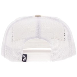 HOOEY - Sombrero ajustable para hombre, Bronceado/Azul marino/Blanco, One Size