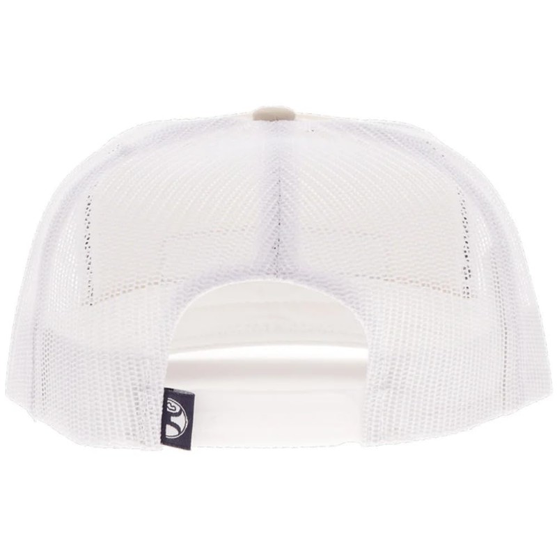 HOOEY - Sombrero ajustable para hombre, Bronceado/Azul marino/Blanco, One Size