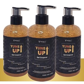 Finding 'U Kit 3 Gel corporal reafirmante Tune Up/Efecto tensor/ 250grs c/u 750grs totales/Con liposomas, hidroeslastina, carnitina y alcachofa