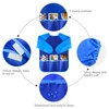 KUUQA Waterproof Children Art Smock Kids Art Aprons with 3
