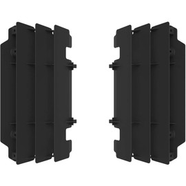 Polisport Radiator Louvers (BLACK) For 05-07 KAWASAKI KX250
