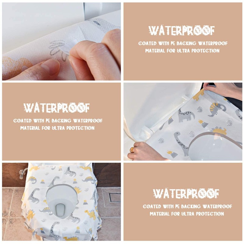 TAOPE Toilet Seat Covers Disposable Extra Large for Toddlers Potty