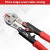 HOUSERAN Bolt Cutter 8 inch CR-V, Mini Bolt Cutter Heavy