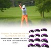 12PCS Golf Club Head Covers Neoprene Scratch Proof Golf Club