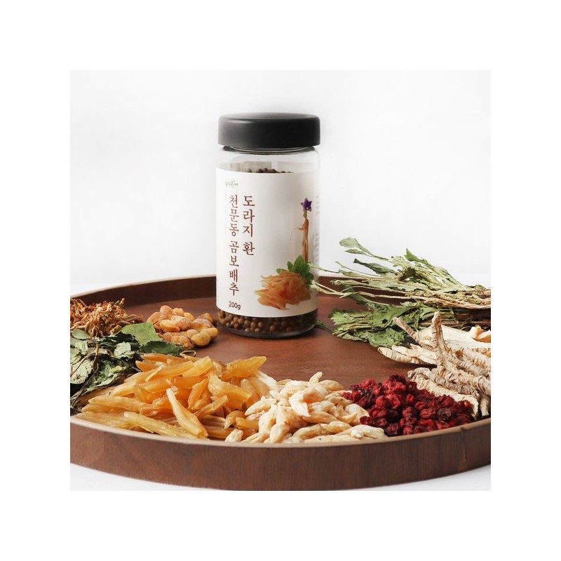 Donguihanjae 동의한재 천문동 곰보배추 도라지환 11종 원재료 200g x 2개