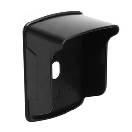 AUHX Doorbell Cover, ABS Plastic Dustproof Rain Cover for Access Control with Multiple Reserved Holes Waterproof Door Bell Cover for Access Control System