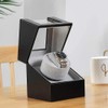 Automatic Single Watch Winder with Quiet Japanese Motor,AC Adapter or