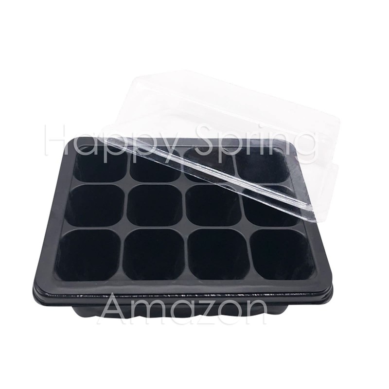 Happy Spring Hydroponic Cultivation Seedling Box, 12 Holes, Plastic Set
