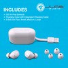 JLab Go Air Pop True Wireless Earbuds, In Ear Headphones,