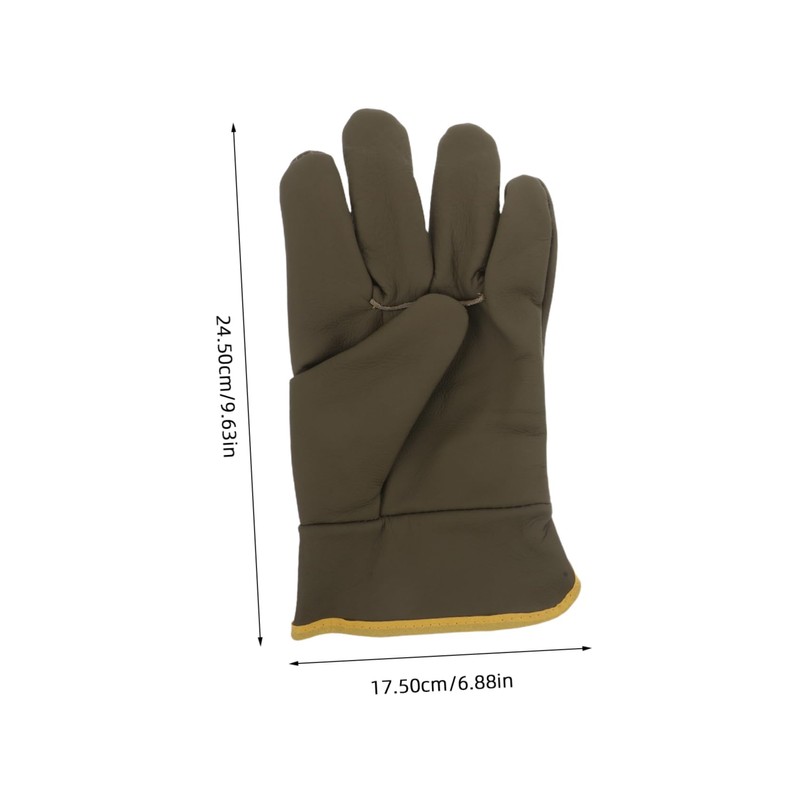 ULTECHNOVO 1 Pair High Heat Resistant Welding Gloves for Electricians