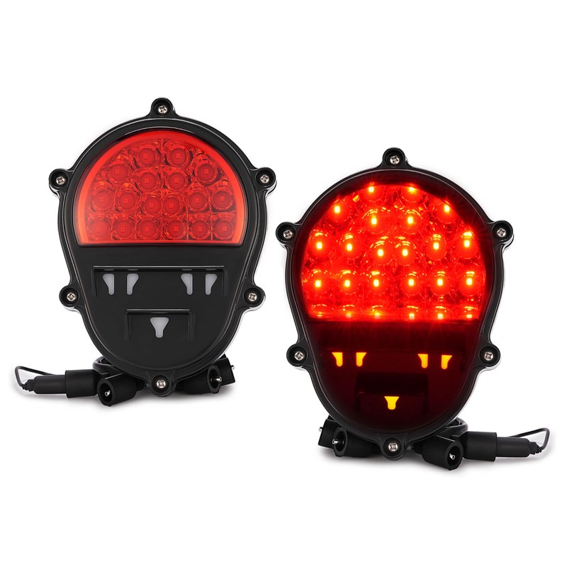 HECASA LED Pair Brake Light Compatible with Humvee M35 M998