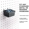 Sieral 30 Pcs Pegboard Organizer Accessories Kit Includes Peg Board