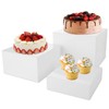 ABuff 3PCS Buffet Risers Food Risers for Buffet Table, Acrylic