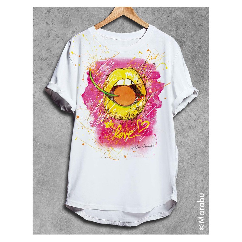 Marabu 18080009365 Textile Neon Liner, Fluorescent Intensive Daylight Colour, Water-Based,