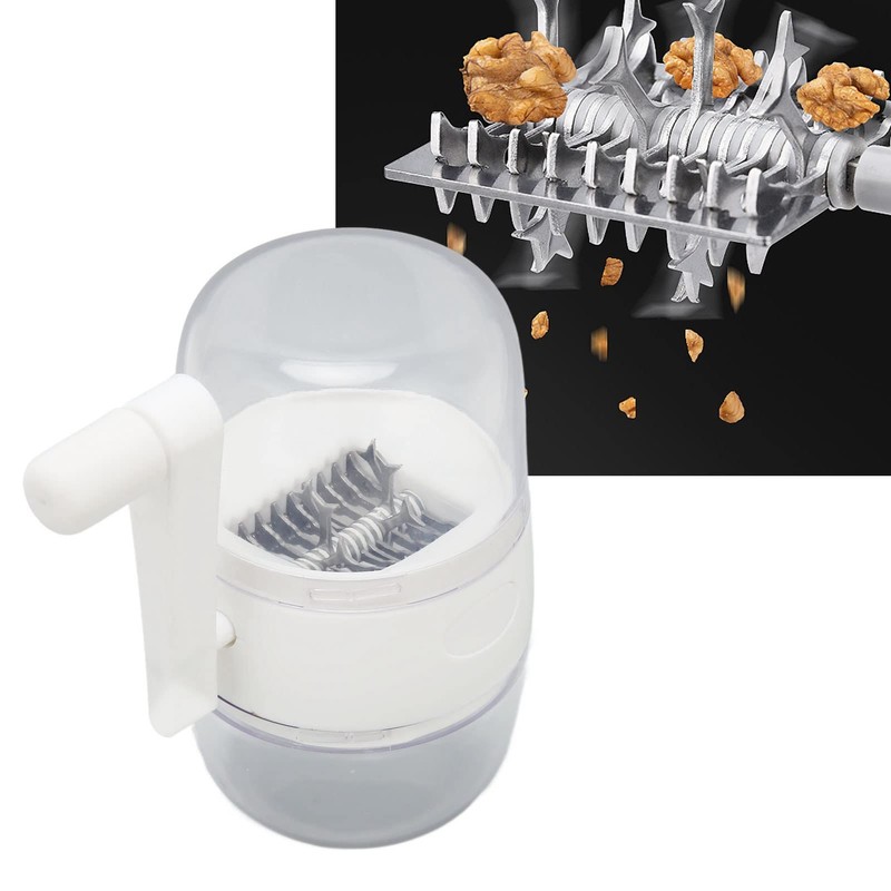 Nut Mill, Spice Mill, Hand Crank, Stainless Steel Blades, Nut