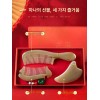 천연 물소뿔 머리빗 선물 세트 헤어브러쉬 소뿔빗 [국풍선물상자 대형 티베트