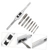 Operitacx 8-Piece Adjustable Tap and Die Set Handle Multi-Purpose Tapping