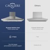 CAVALIERE Wall Mount Range Hood 30 Inch, 3-Year Warranty, Value-Focused