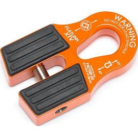 Factor 55 Flatlink XTV Closed System Winch, Designed for UTV/ATV Winches with Steel or Synthetic Ropes up to 6,000 lbs - Orange