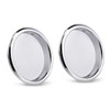 HOMOTEK 2 Pack Closet Door Finger Pull 2-1/16”, Easy Snap