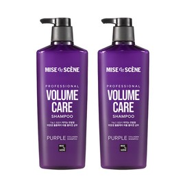 Mise-en-scène Volume Care Purple Collagen Shampoo 680ML 2EA / 미쟝센 볼륨케어 퍼플 콜라겐 샴푸 680ML 2EA