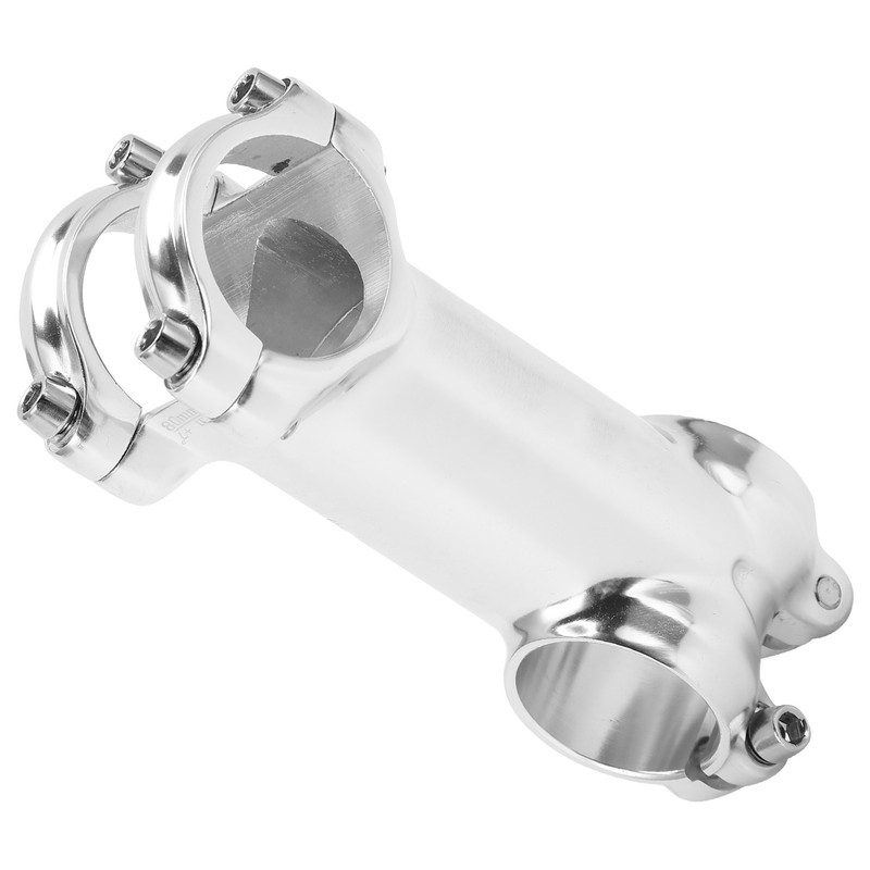Meijun Silver Road Bike Stem Bicycle Stem for MTB 31.8x80mm
