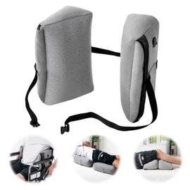 Inflatable Lateral Support for Wheelchair Side Guards,Adjustable Positioning Wedge Pillow for Side Sleeping,Wheelchair Cushion Side Padding,Body Positioners for Elderly with Strap