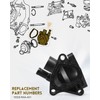 JUWEVAZU 19320-RAA-A01 Engine Coolant Thermostat Housing Case Fit for Honda