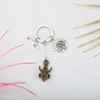 KUIYAI Winchester Brothers Pentagram Symbol Keyring TV Show Inspired Gift