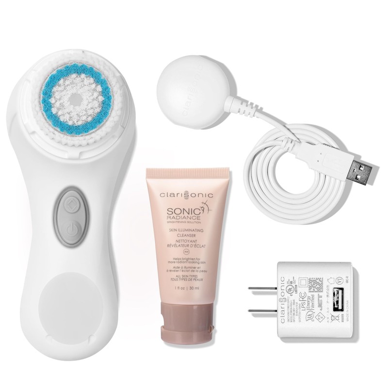 Clarisonic Mia 2, Sonic Facial Cleansing Brush System, White