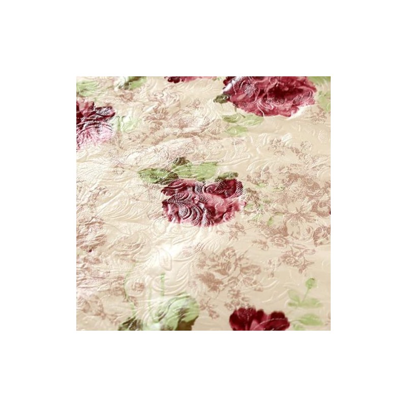 XUNQUCOM 150CM Round Hotel Tablecloth Pure Color Restaurant Tablecloth Polyester