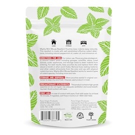 Mighty Mint Natural Rodent Repellent Pouches - 12 Count