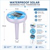 Solar Pool Thermometer for Pool & Spa – Wireless Digital