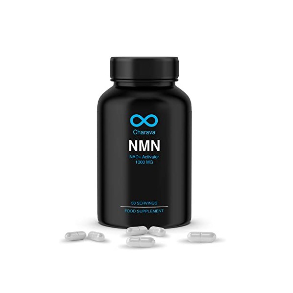 NMN 1000mg | Nicotinamide Mononucleotide | Enhanced Absorption | Powerful NAD Booster | NMN Supplements | Vitamin B3 | Niacin Alternative | 3rd Party Certified