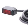 Twidec/ 0-2M Adjustable Indoor Wall Mounted Photoelectric Beam Sensor NPN