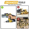 PERCH 9 Pack Tool Holder Wall Mount for DeWalt 20v/60v